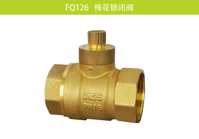 FQ126  梅花鎖閉閥